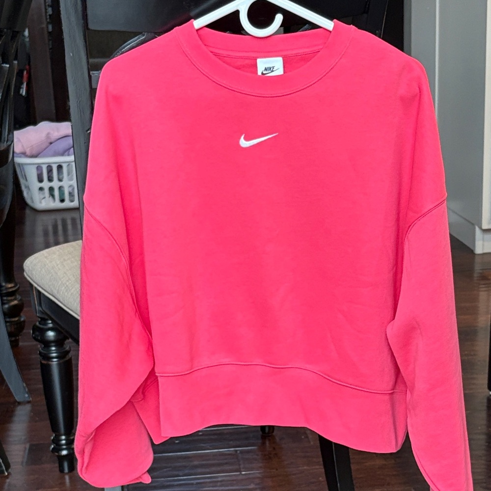 Nike Women's Vibrant Pink Hoodie